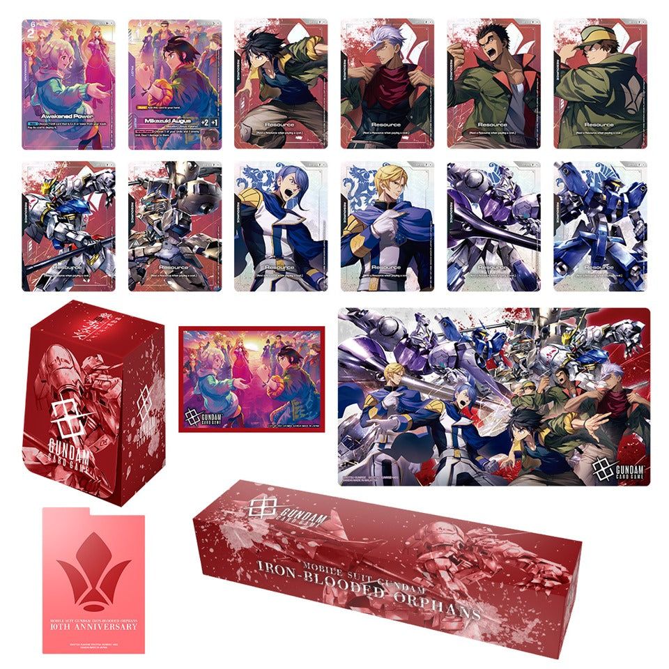 Gundam Card Game - PB02 Premium Accessory Set - Mobile Suit Gundam Iron-Blooded Orphans SealedBandai