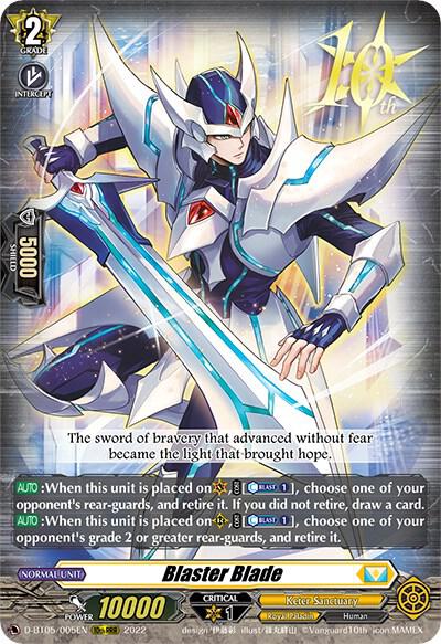 D-BT05/005EN - 10th RRR Blaster Blade