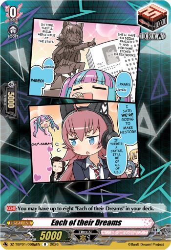 DZ-TBP01/096gEN Each of their Dreams R DZTBP01