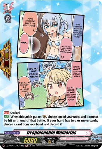 DZ-TBP01/H01fEN Irreplaceable Memories H DZTBP01