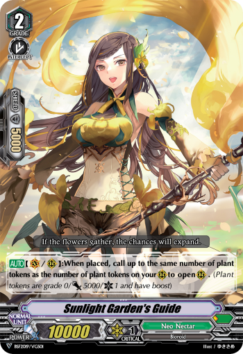 BSF2019/VGS01 Sunlight Garden's Guide PR