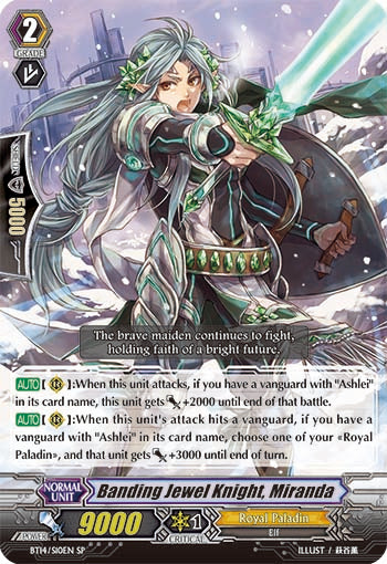 BT14/S10EN Banding Jewel Knight, Miranda SP
