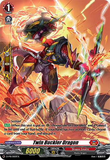 D-PR/002EN Twin Buckler Dragon PR