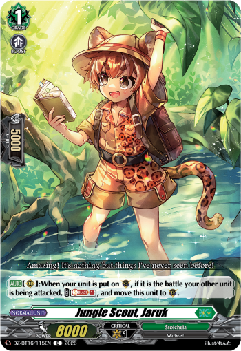 DZ-BT16/115EN Jungle Scout, Jaruk C DZBT16