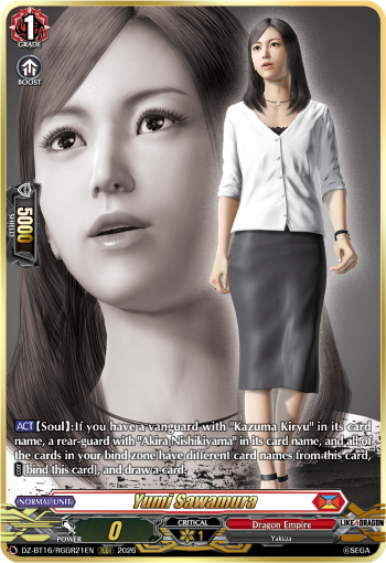 DZ-BT16/RGGR21EN Yumi Sawamura RGGR DZBT16