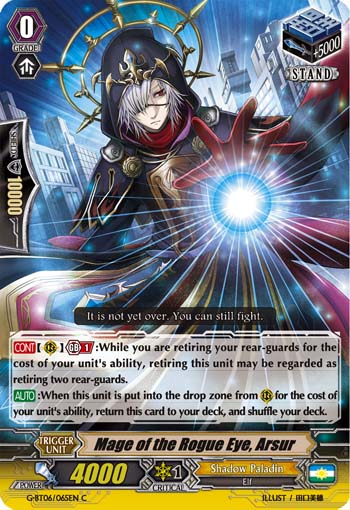G-BT06/065EN Mage of the Rogue Eye, Arsur C