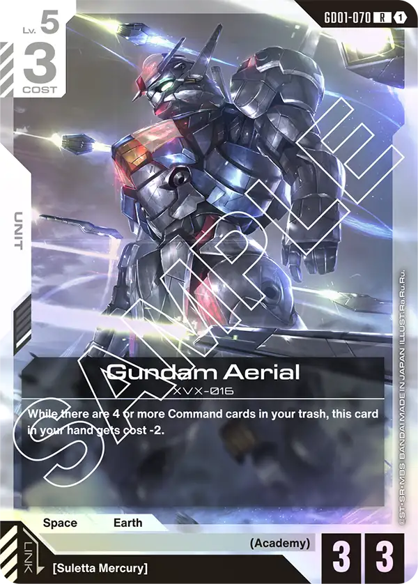 GD01-070/Gundam Aerial R GD01