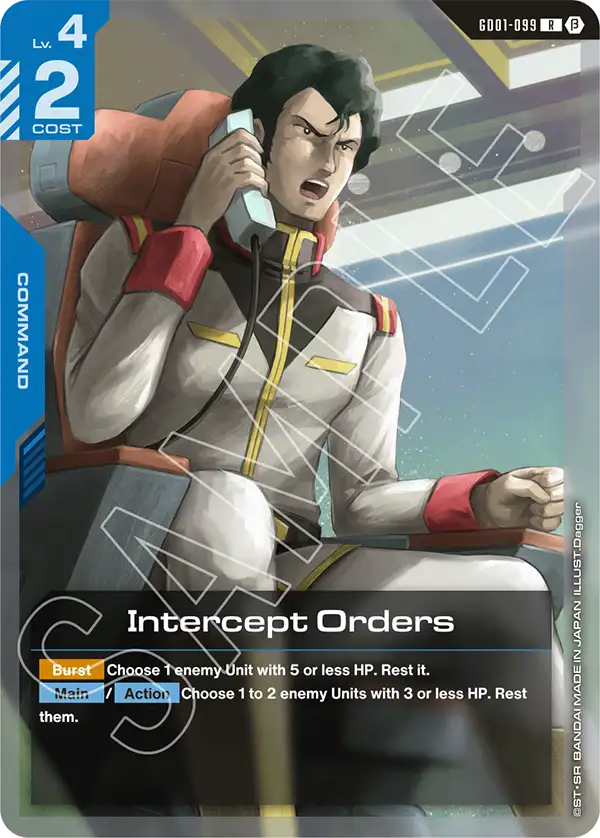 GD01-099/Intercept Orders R