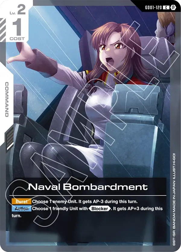 GD01-120/Naval Bombardment C
