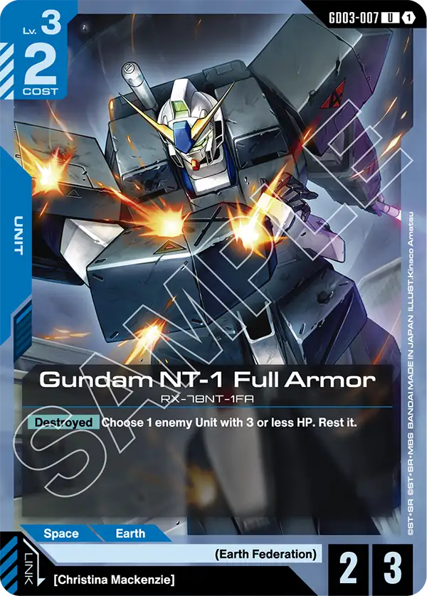 GD03-007/Gundam NT-1 Full Armor U