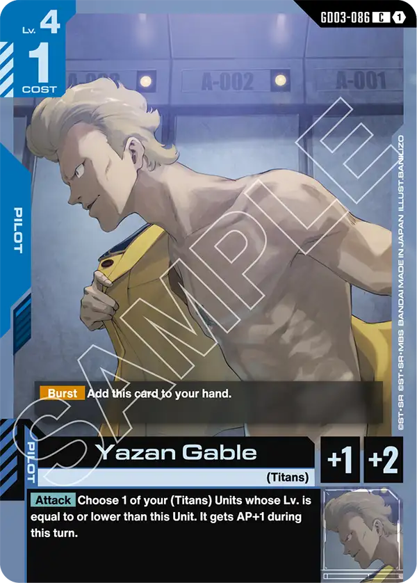 GD03-086/Yazan Gable C GD03