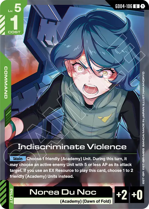 GD04-106/Indiscriminate Violence U GD04
