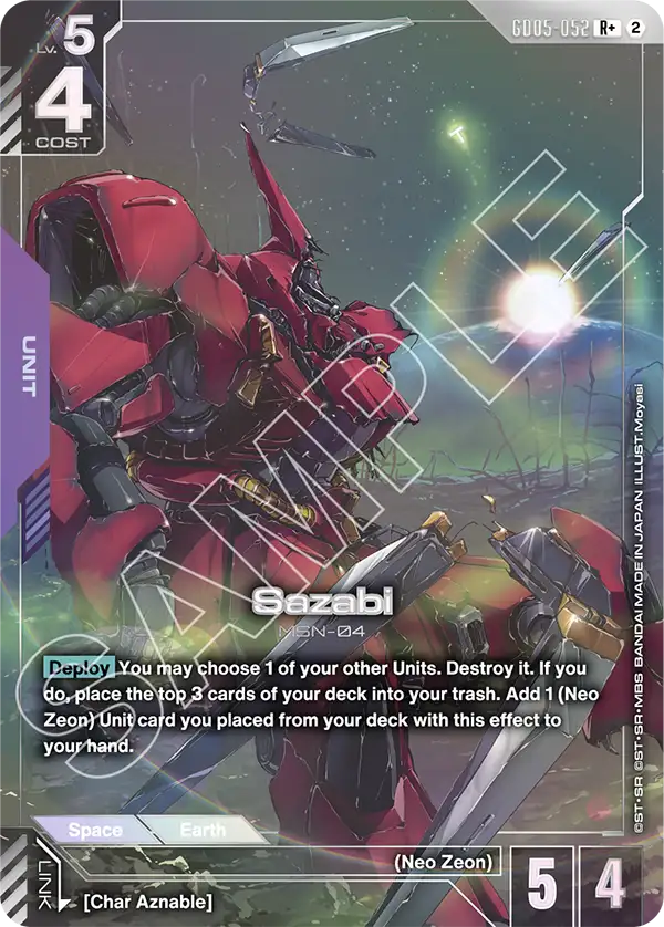 GD05-052/Sazabi R+