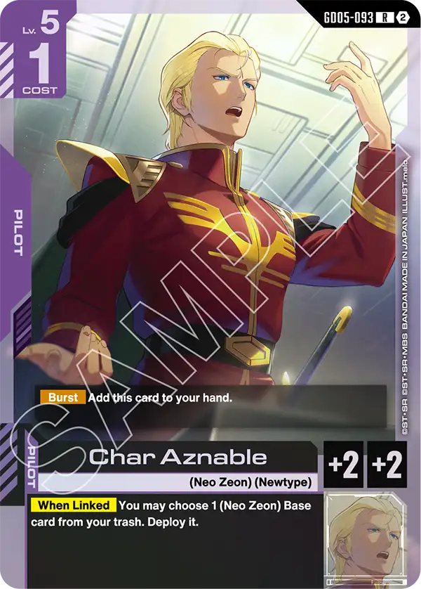 GD05-093/Char Aznable R GD05