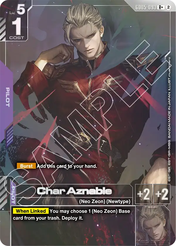 GD05-093/Char Aznable R+ GD05
