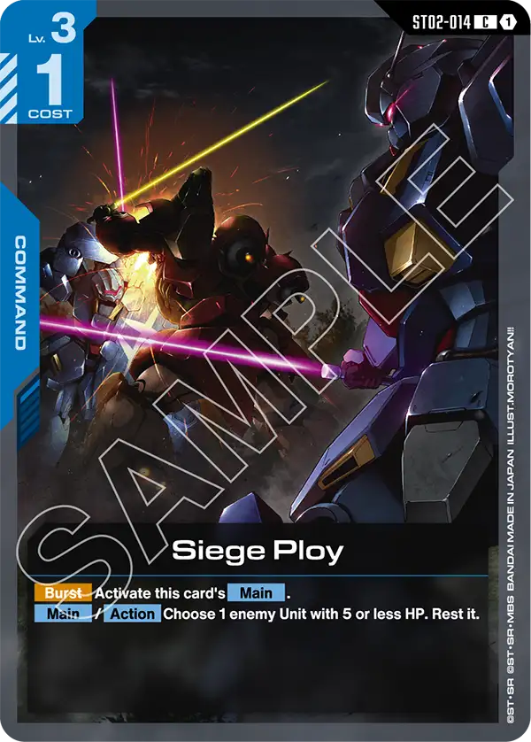ST02-014/Siege Ploy C ST08