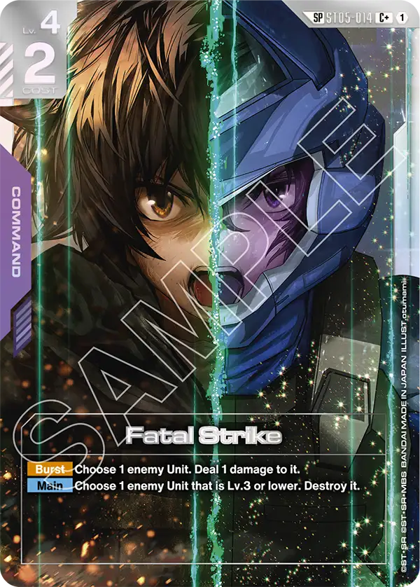 ST05-014/Fatal Strike C+ GD03