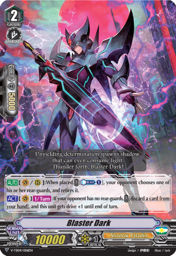 V-TD04/006EN Blaster Dark TD