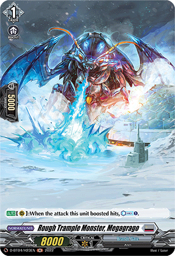 D-BT04/H23EN Rough Trample Monster, Megagrago H