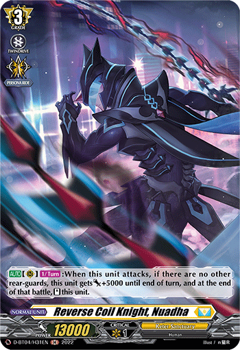 D-BT04/H31EN Reverse Coil Knight, Nuadha H