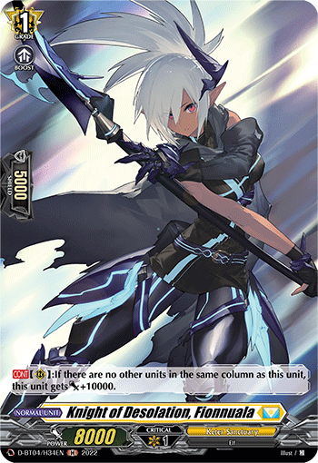 D-BT04/H34EN Knight of Desolation, Fionnuala H