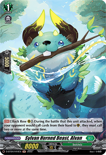 D-BT04/H44EN Sylvan Horned Beast, Alvan H