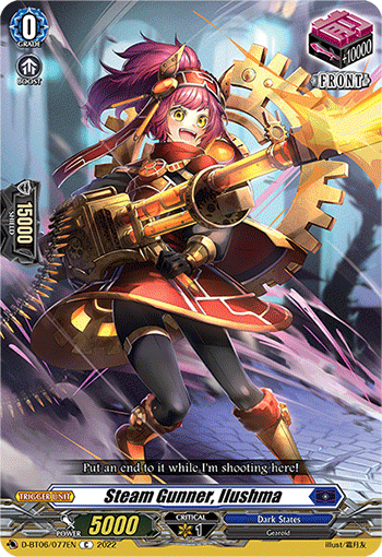 D-BT06/077EN Steam Gunner, Ilushma C