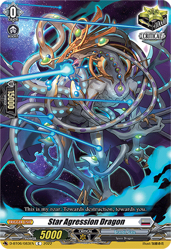 D-BT06/083EN Star Agression Dragon C