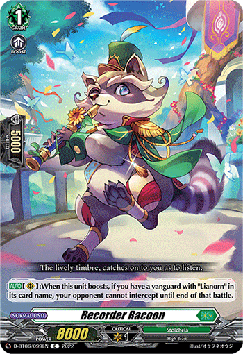 D-BT06/099EN Recorder Racoon C