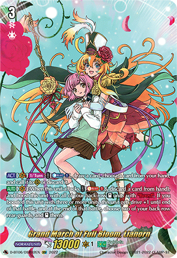 D-BT06/DSR02EN Grand March of Full Bloom, Lianorn DSR