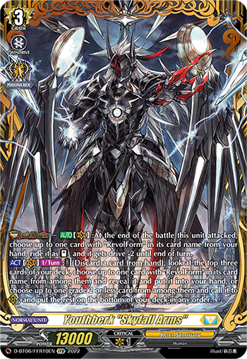 D-BT06/FFR10EN Youthberk "Skyfall Arms" FFR
