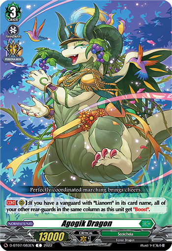 D-BT07/083EN Agogik Dragon C
