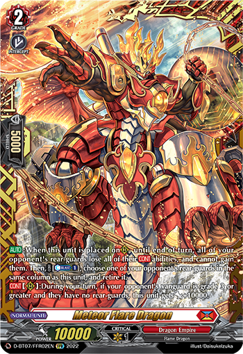 D-BT07/FFR02EN Meteor Flare Dragon FFR