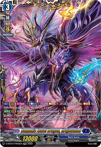 D-BT07/FFR05EN Demonic Jewel Dragon, Drajeweled FFR