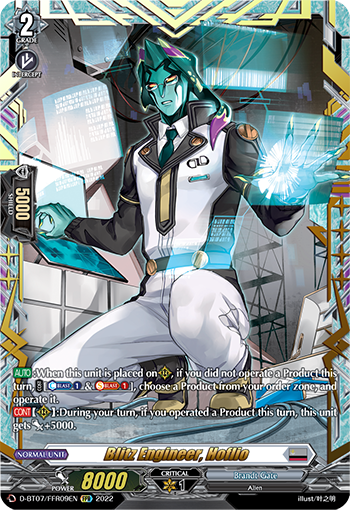 D-BT07/FFR09EN Blitz Engineer, Hoflio FFR