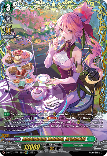D-BT07/FFR13EN Benevolent Maiden, Araserith FFR