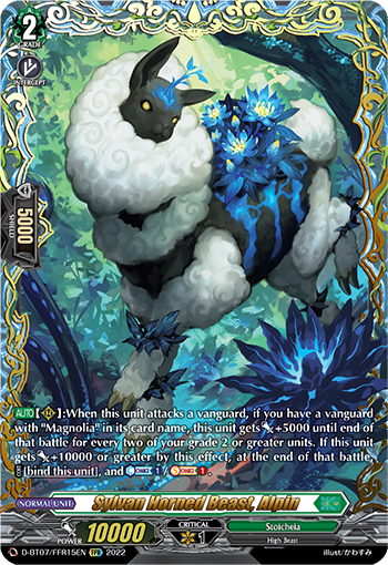 D-BT07/FFR15EN Sylvan Horned Beast, Alpin FFR