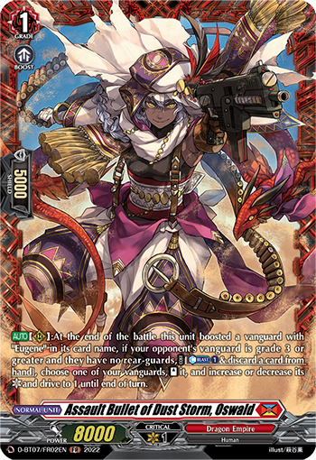 D-BT07/FR02EN Assault Bullet of Dust Storm, Oswald FR
