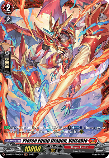 D-BT07/FR05EN Pierce Equip Dragon, Valsable FR