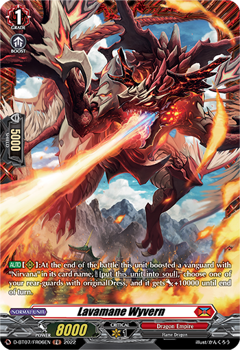D-BT07/FR06EN Lavamane Wyvern FR
