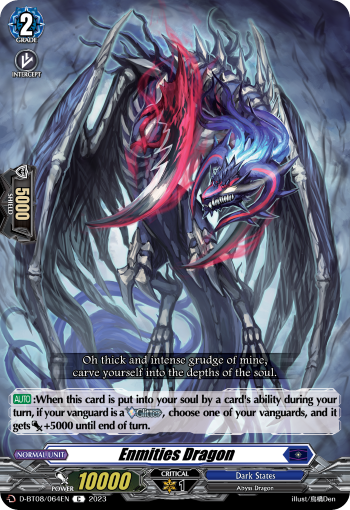 D-BT08/064EN Enmities Dragon C