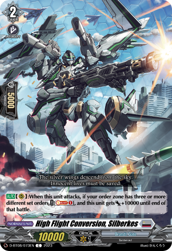 D-BT08/073EN High Flight Conversion, Silberkes C