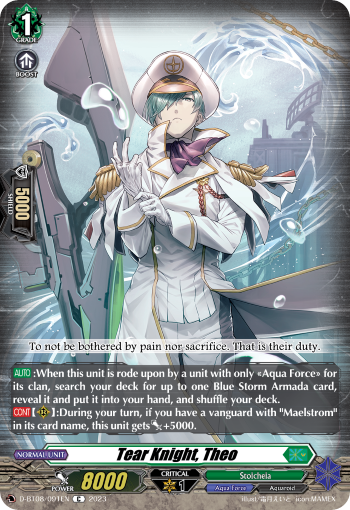 D-BT08/091EN Tear Knight, Theo C