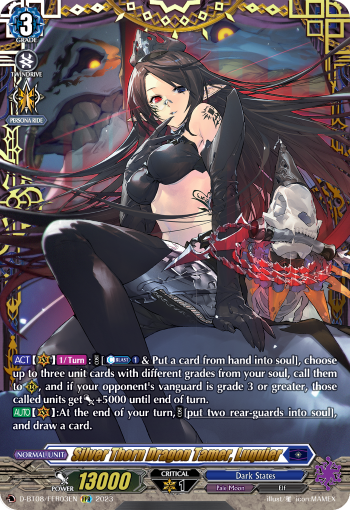 D-BT08/FFR03EN Silver Thorn Dragon Tamer, Luquier FFR