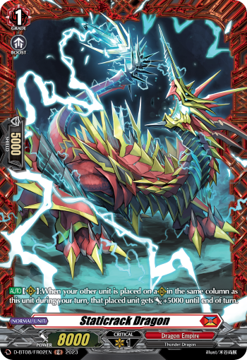 D-BT08/FR02EN Staticrack Dragon FR