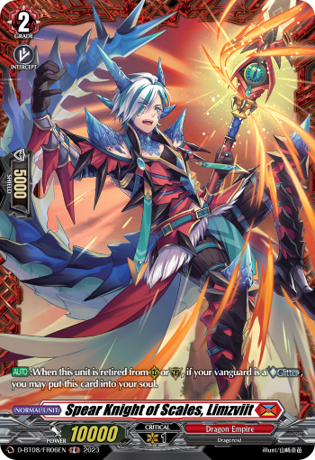D-BT08/FR06EN Spear Knight of Scales, Limzviit FR