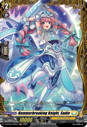 D-BT08/FR26EN Hammerbreaking Knight, Sadie FR