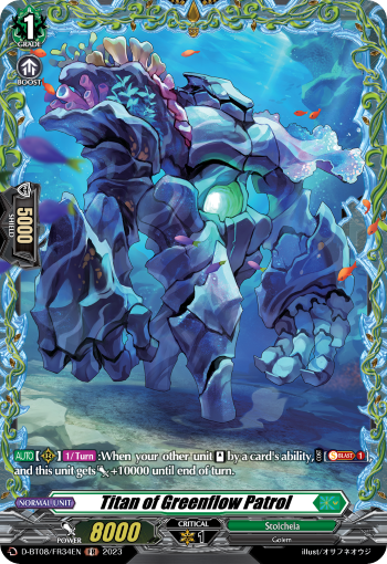 D-BT08/FR34EN Titan of Greenflow Patrol FR
