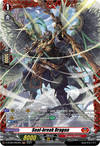 D-BT09/FR04EN Seal-break Dragon FR