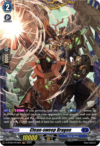 D-BT09/FR10EN Clean-sweep Dragon FR